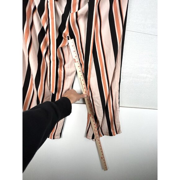 Forever 21 Contemporary Womens Striped Multicolor Pants Size Medium - Picture 5 of 12